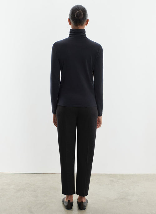Pantalón de viscosa, poliamida y elastano - MAJESTIC FILATURES