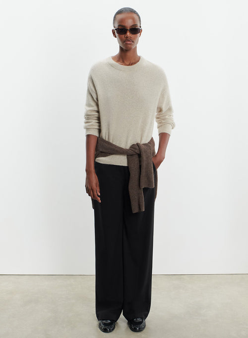 Pantalon en viscose, polyamide et élasthanne - MAJESTIC FILATURES