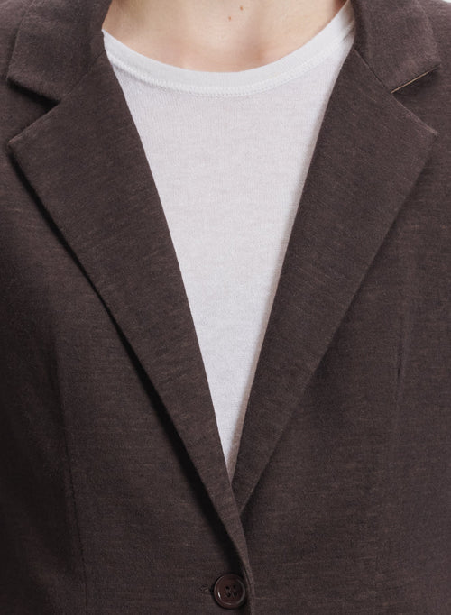 Veste en coton organique, cachemire et coton supima - MAJESTIC FILATURES