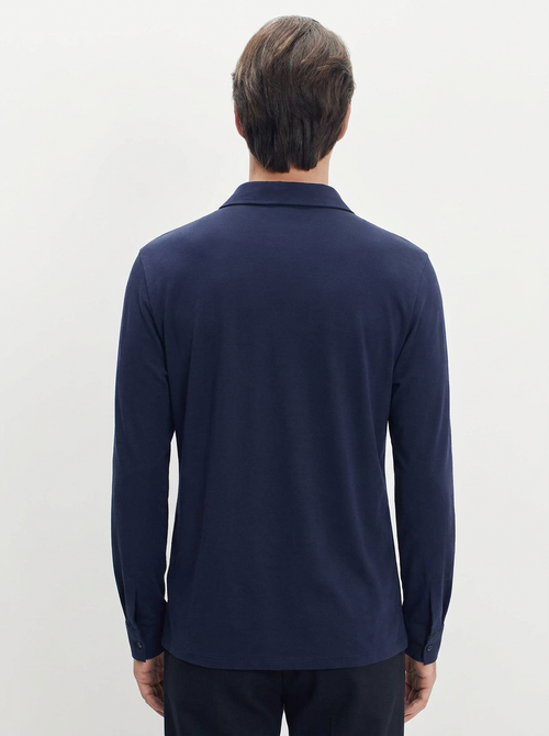Chemise en coton organique et élasthanne - MAJESTIC FILATURES