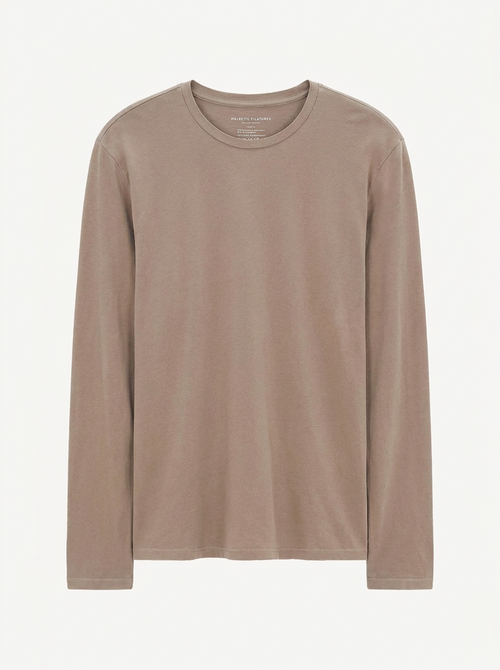 T-shirt en coton organique et élasthanne - MAJESTIC FILATURES