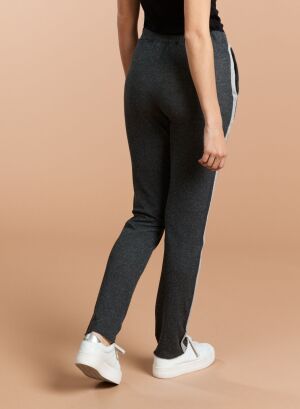 Graue Hose aus Baumwolle/Kaschmir/Baumwolle - MAJESTIC FILATURES